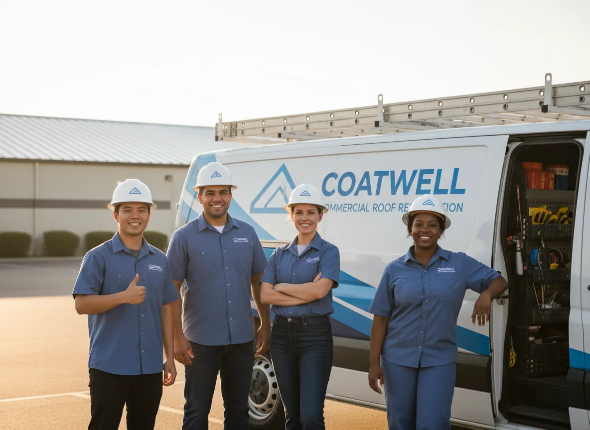 Commercial roof coating company in Plymouth, OH